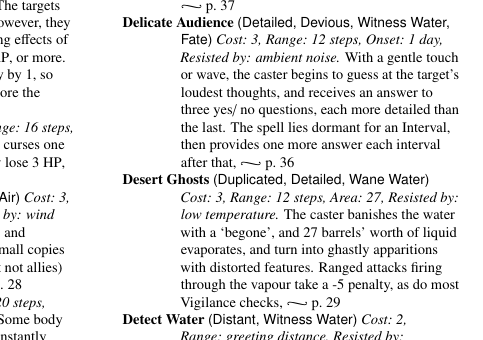 Delicate Audience in Index