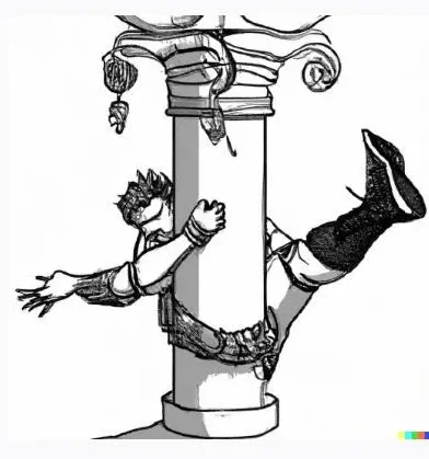 Machines Learn Unlearning to Pole-Dance