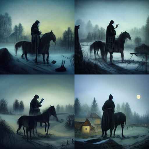 Tracker with Horse