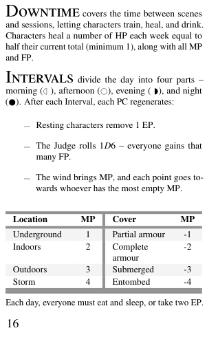 Booklet Rules for Intervals