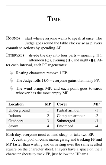 Rules for Intervals