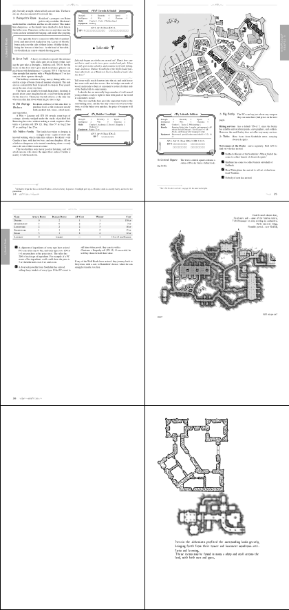 tear-out handouts